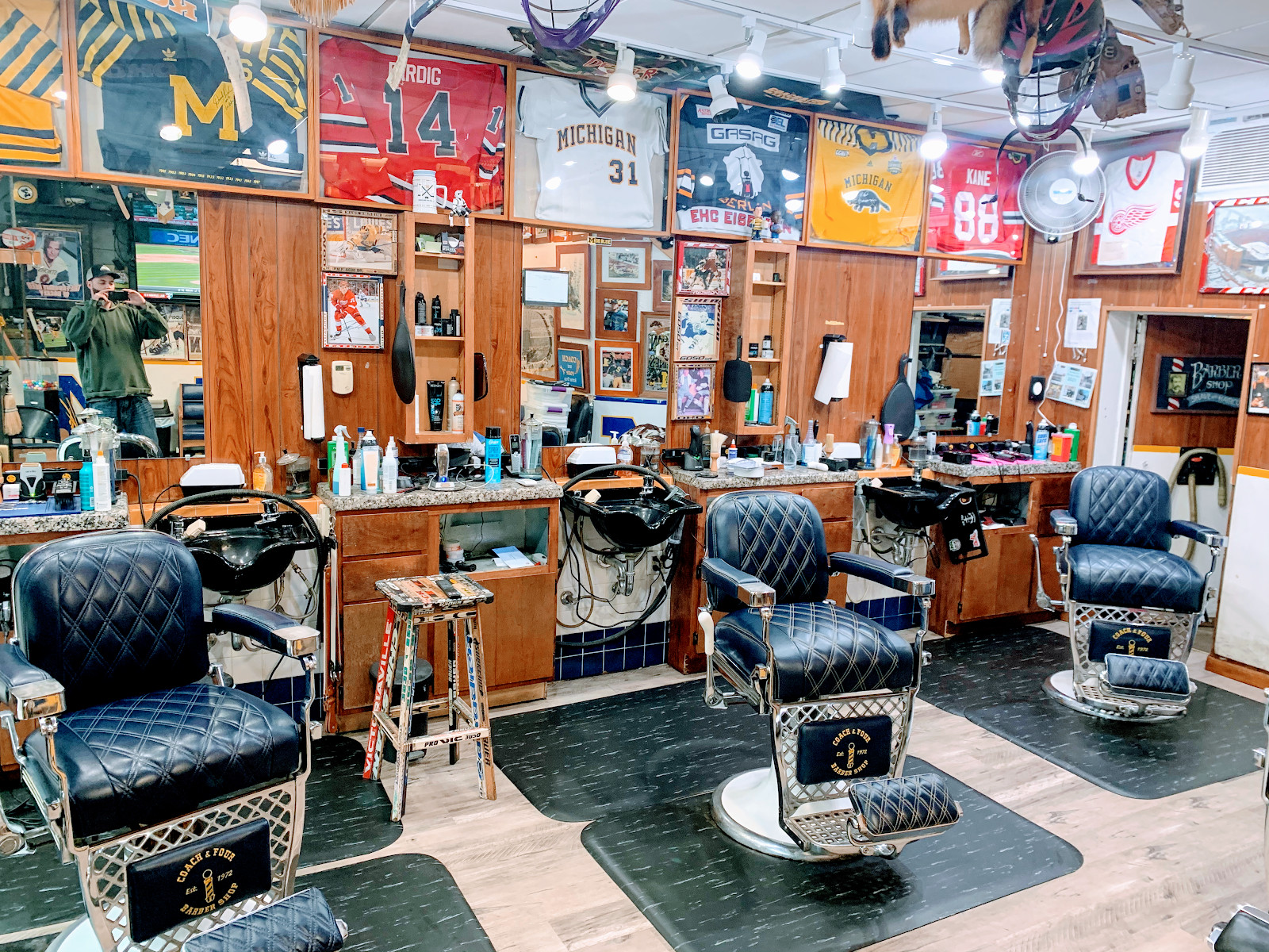 Coach & Four Barber Shop in Ann Arbor