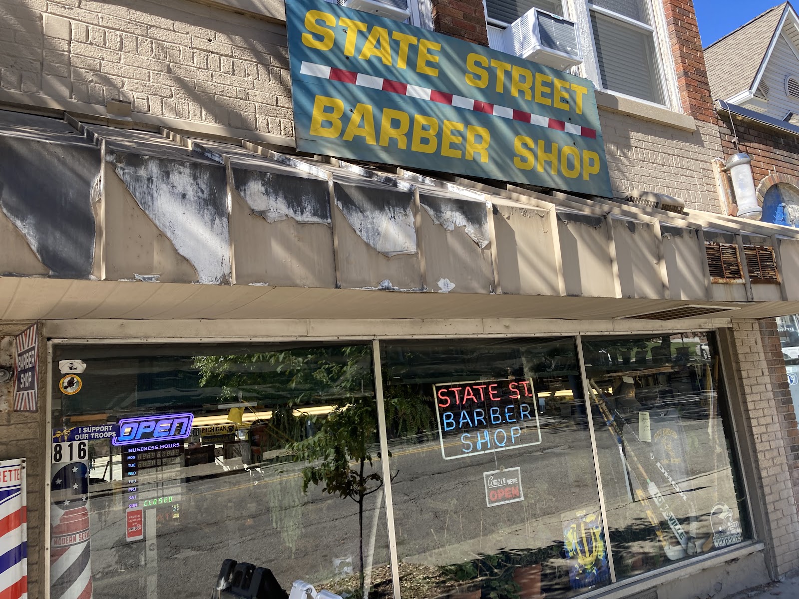 State Street Barbershop in Ann Arbor