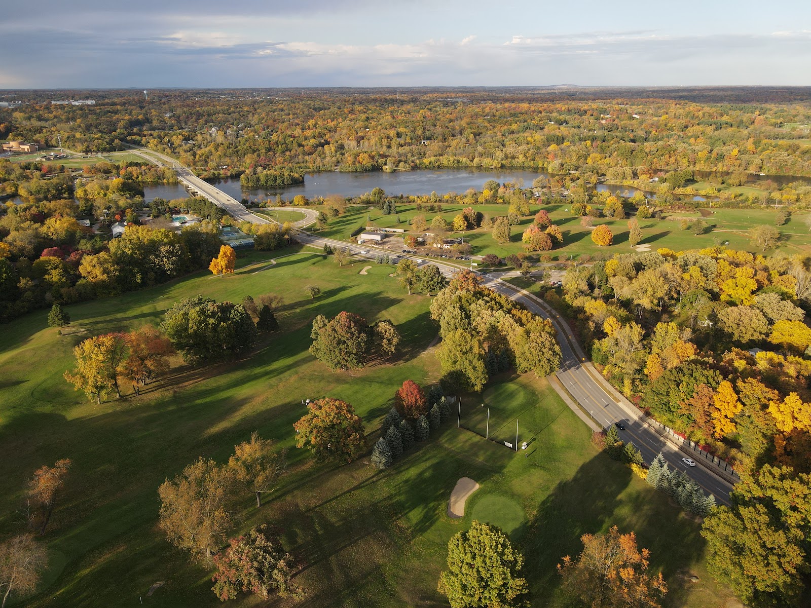 Huron Hills Golf Course in Ann Arbor