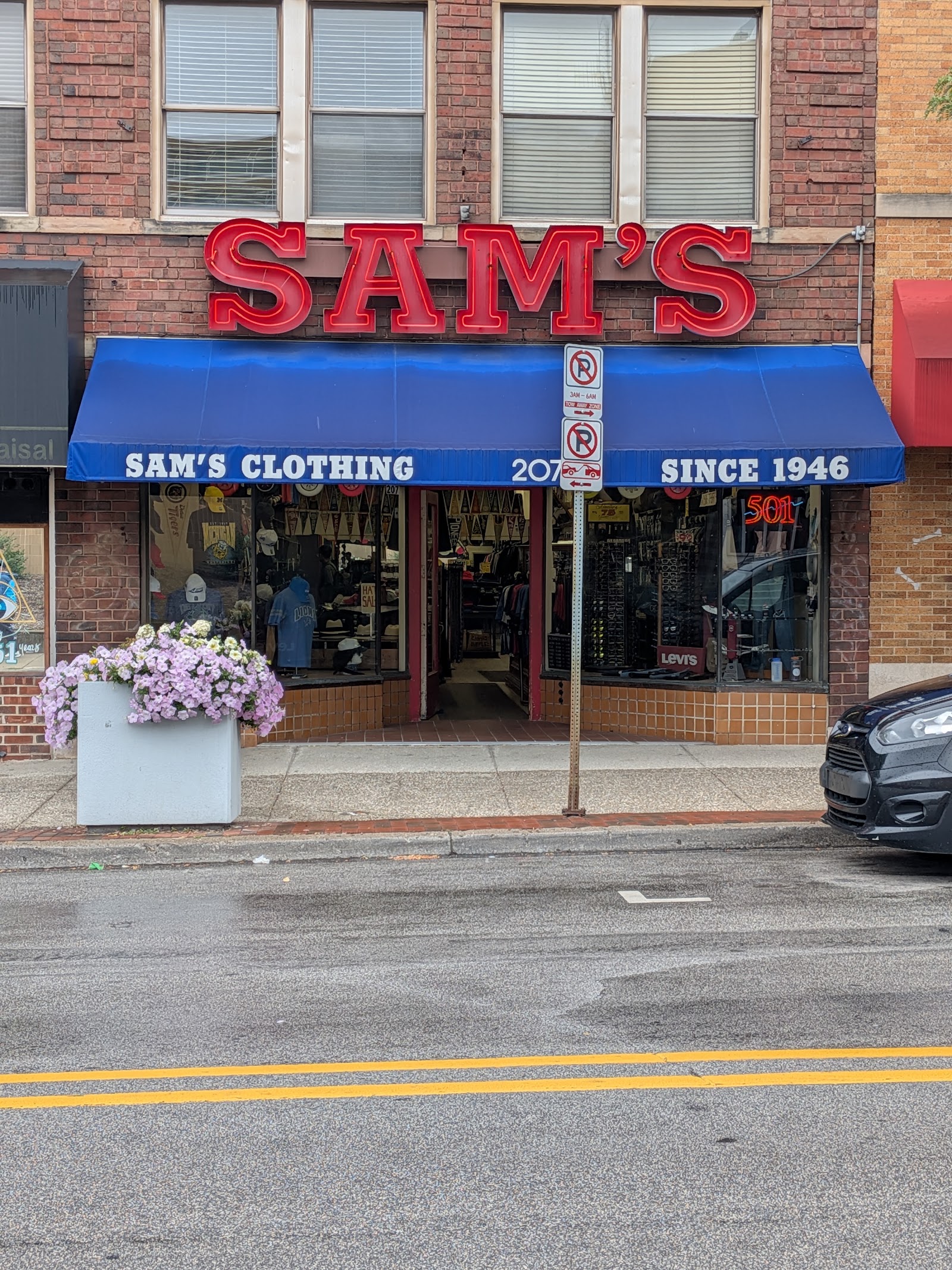 Sam's Clothing Store in Ann Arbor