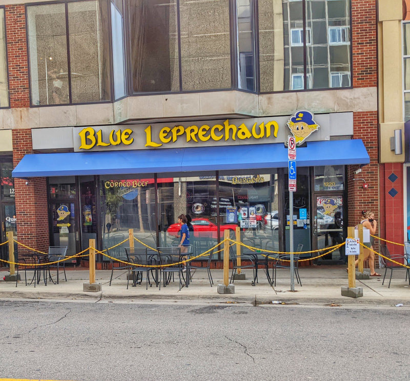 The Blue Leprechaun in Ann Arbor